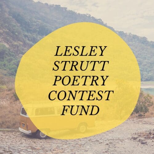 Lesley Strutt Poetry Contest Fund