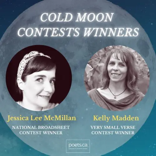 Photos of Jessica Lee McMillan and Kelly Madden, winners of the 2024 Cold Moon Contests