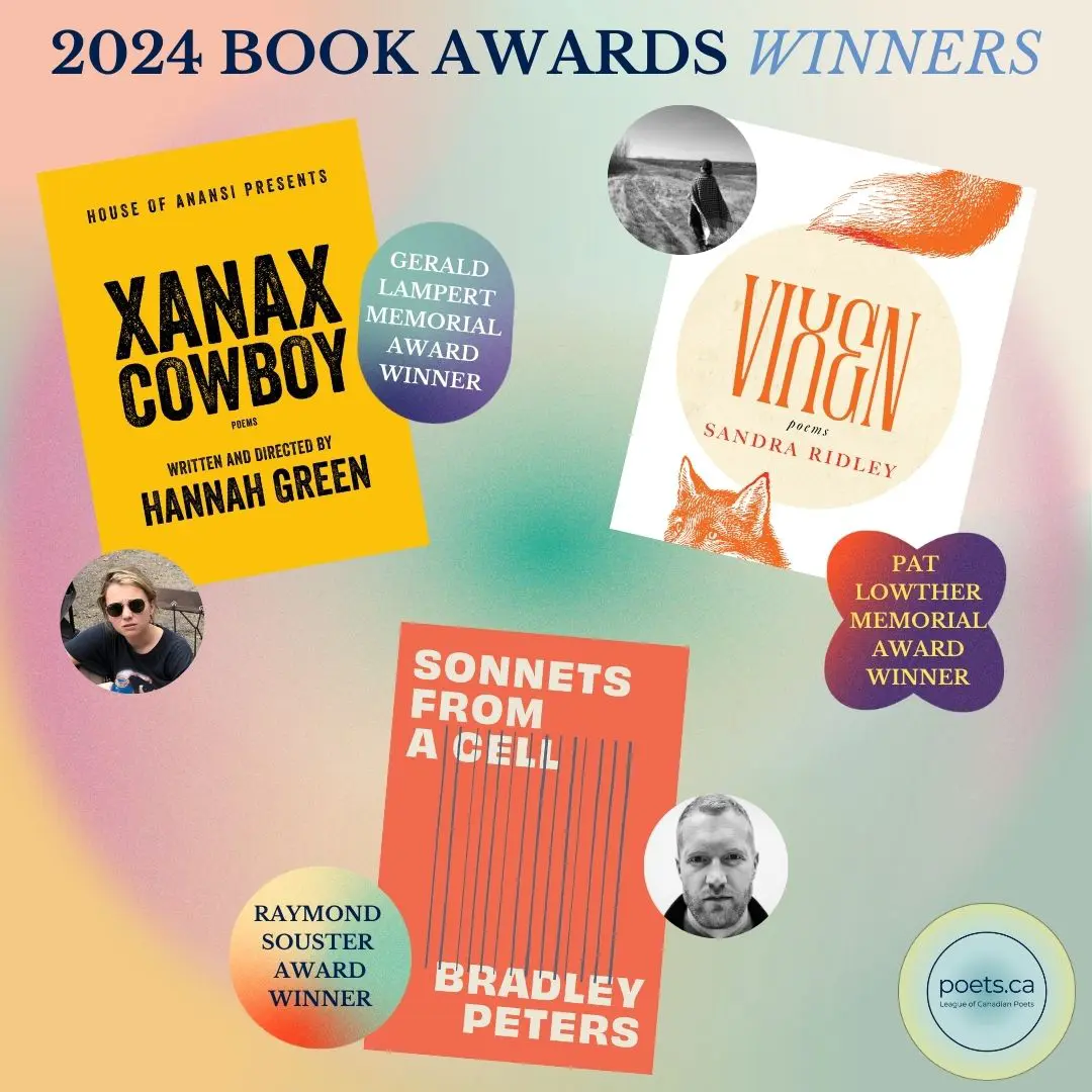 2024 LCP Book Awards Winners League of Canadian Poets