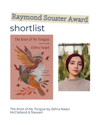 Souster Shortlist Knot of My Tongue