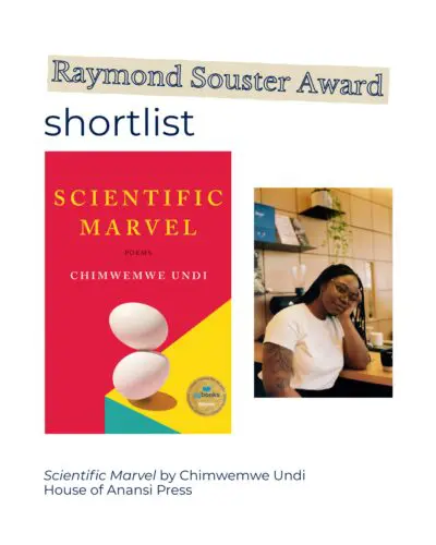 Souster shortlist Scientific Marvel