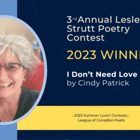 LSPC 2023 Cindy Patrick winner